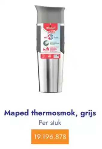 Lyreco Maped thermosmok, grijs aanbieding