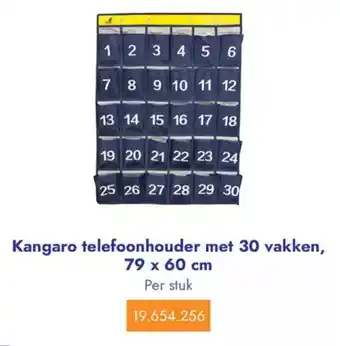 Lyreco Kangaro telefoonhouder met 30 vakken, aanbieding