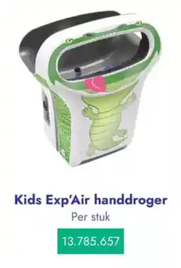 Lyreco Kids Exp'Air handdroger aanbieding