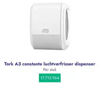 Lyreco Tork A3 constante luchtverfrisser dispenser aanbieding