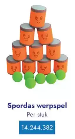 Lyreco Spordas werpspel aanbieding