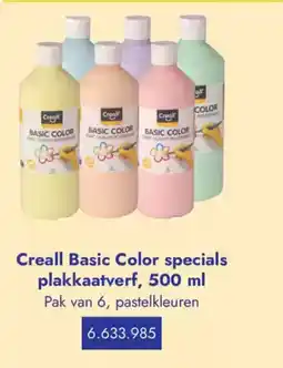 Lyreco Creall Basic Color specials plakkaatverf aanbieding