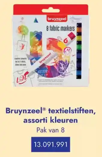 Lyreco Bruynzeel textielstiften, assorti kleuren aanbieding