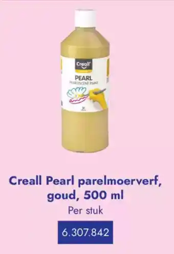 Lyreco Creall Pearl parelmoerverf, goud, aanbieding