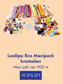 Lyreco Loolipo Eco Maxipack knutselen aanbieding