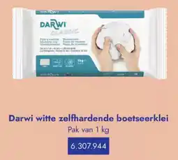 Lyreco Darwi witte zelfhardende boetseerklei aanbieding