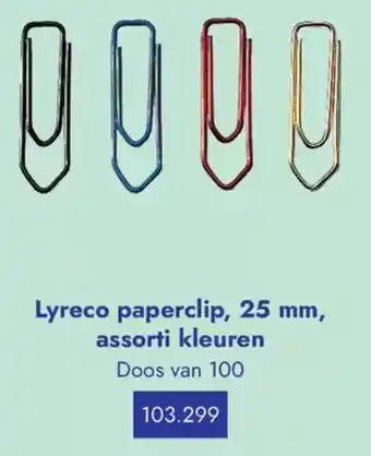 Lyreco Lyreco paperclip assorti kleuren , aanbieding