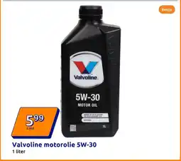 Action Valvoline motorolie 5W-30 aanbieding