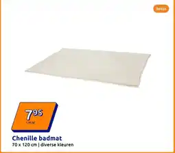 Action Chenille badmat aanbieding