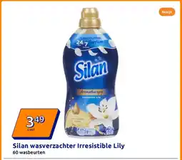 Action Silan wasverzachter Irresistible Lily aanbieding