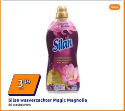 Action Silan wasverzachter Magic Magnolia aanbieding