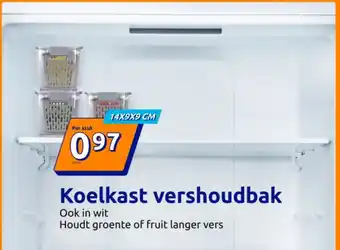 Action Koelkast vershoudbak aanbieding