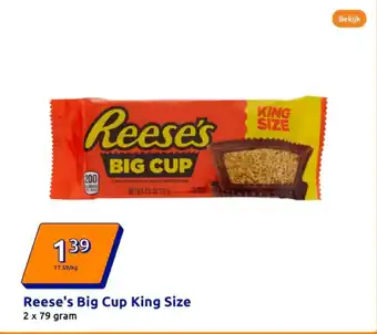 Action Reese's Big Cup King Size aanbieding