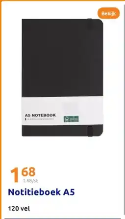 Action Notitieboek A5 aanbieding