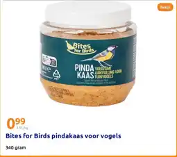 Action Bites for Birds pindakaas voor vogels aanbieding