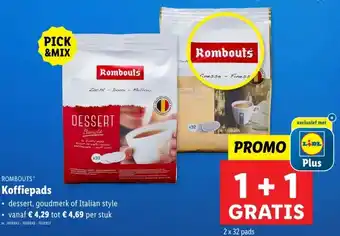 Lidl Koffiepads aanbieding