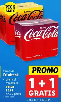 Lidl Frisdrank aanbieding