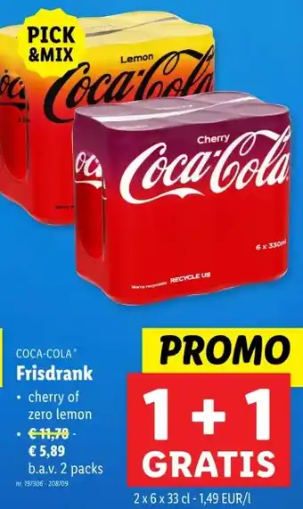 Lidl Frisdrank aanbieding