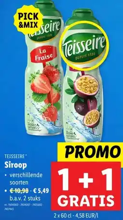 Lidl Siroop aanbieding