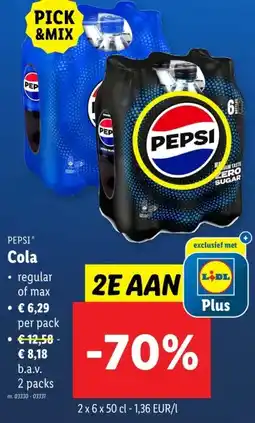 Lidl Cola aanbieding