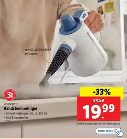 Lidl Handstoomreiniger aanbieding