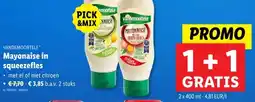 Lidl Mayonaise in squeezefles aanbieding