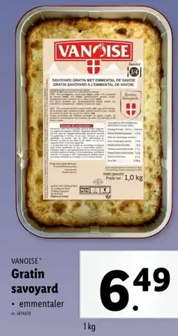 Lidl Gratin savoyard aanbieding