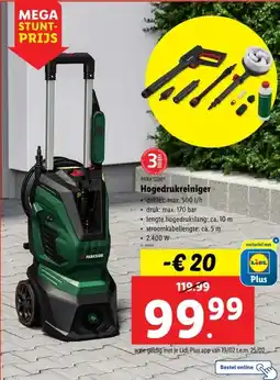 Lidl Hogedrukreiniger aanbieding