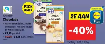 Lidl Chocolade aanbieding