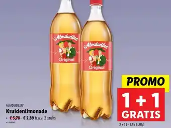 Lidl Kruidenlimonade aanbieding