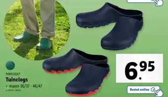 Lidl Tuinclogs maten aanbieding