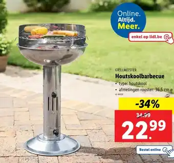 Lidl Houtskoolbarbecue aanbieding