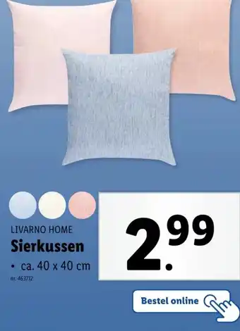 Lidl Sierkussen aanbieding