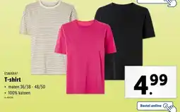 Lidl T-shirt aanbieding