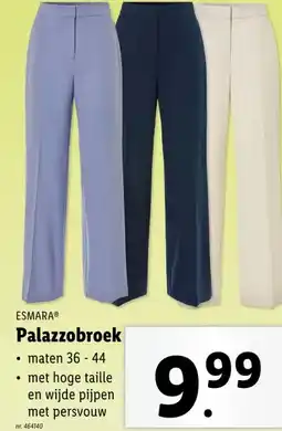 Lidl Palazzobroek aanbieding