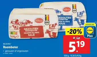 Lidl Roomboter aanbieding