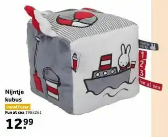 Intertoys Nijntje kubus fun at sea aanbieding