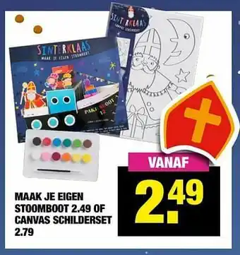 Maak je eigen stoomboot