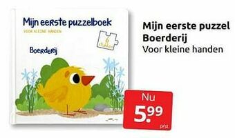 Boekenvoordeel Mijn eerste puzzel boerderij aanbieding