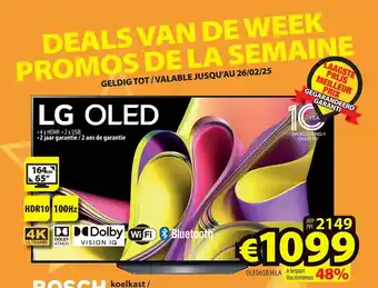 ElectroStock LG OLED aanbieding