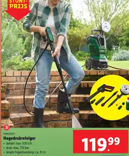 Lidl Parkside hogedrukreiniger aanbieding