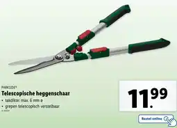 Lidl Parkside telescopische heggenschaar aanbieding