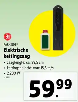 Lidl Parkside elektrische kettingzaag aanbieding