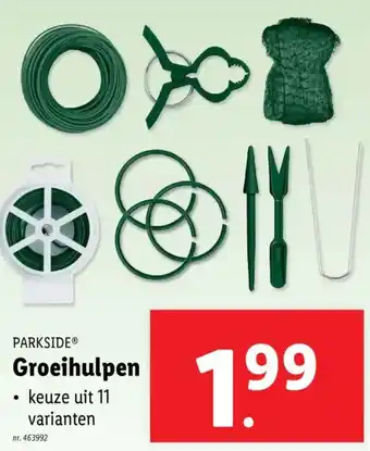 Lidl Parkside groeihulpen aanbieding