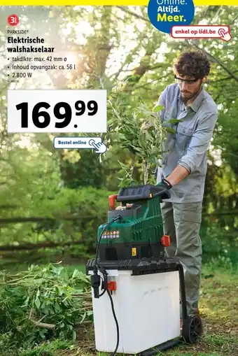 Lidl Parkside elektrische walshakselaar aanbieding