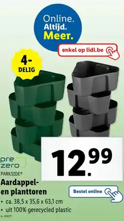 Lidl Parkside aardappel- en planttoren aanbieding