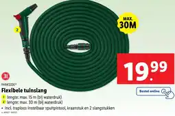 Lidl Parkside flexibele tuinslang aanbieding