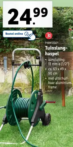 Lidl Parkside tuinslanghaspel aanbieding