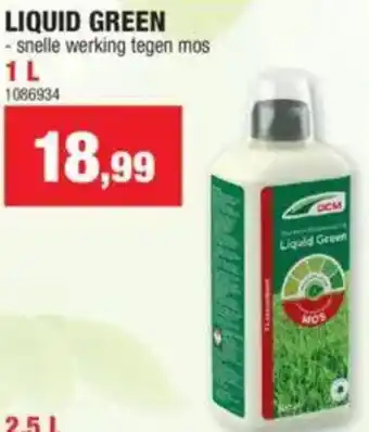 Hubo Dcm liquid green aanbieding