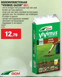 Hubo DCM Bodemverbeteraar vivimus gazon aanbieding